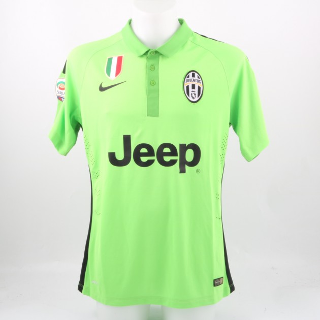 Pogba Juventus Match issuedShirt Serie A 2014/15