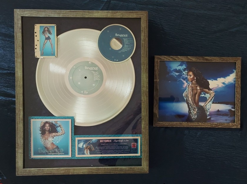 Beyonce 'Dangerously In Love' Debut Album Award