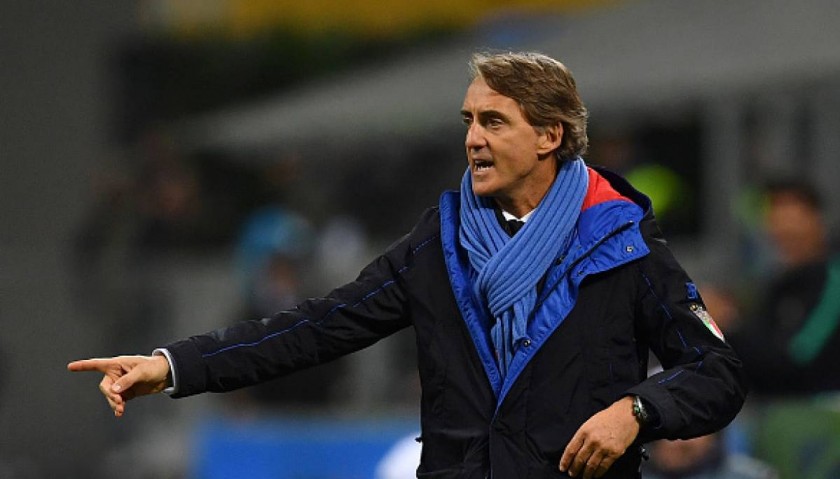 Ermanno Scervino Italy Football Team-Issued Jacket, 2018 Season
