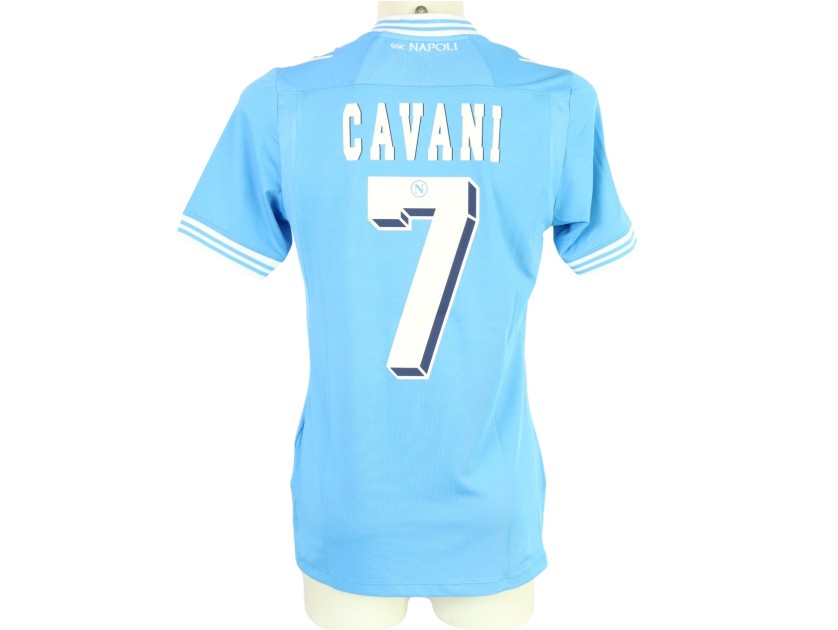 Cavani's Napoli Match-Issued Shirt, 2012/13