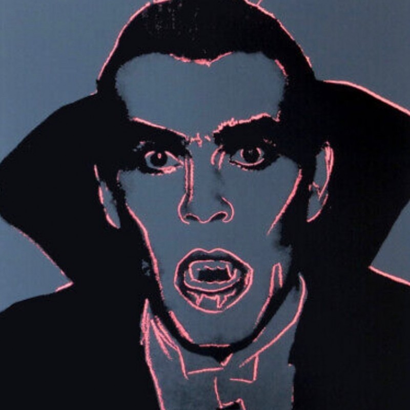 'Dracula' Unsigned Screenprint by Andy Warhol 