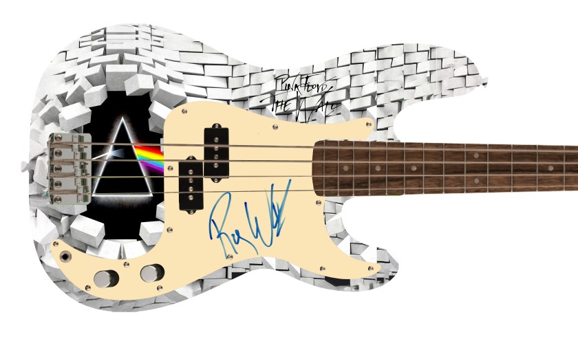 Roger Waters of Pink Floyd Signed Custom Fender Bass Guitar