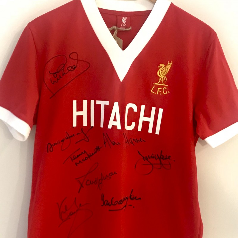 LFC 1978 Shirt Signed by Ultimate 1978 Legends