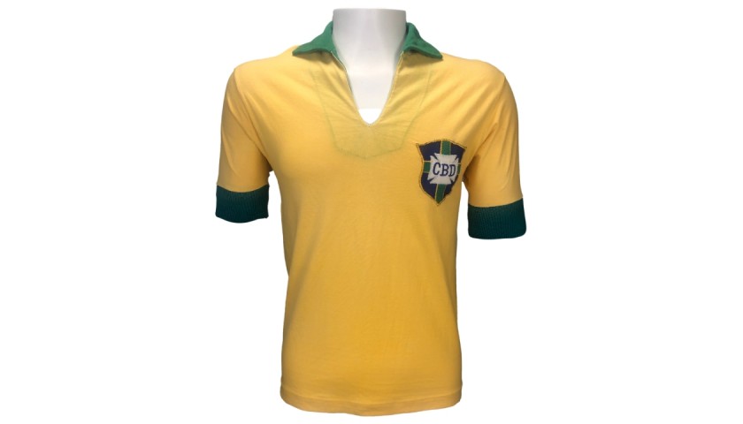 brazil football shirt 60s