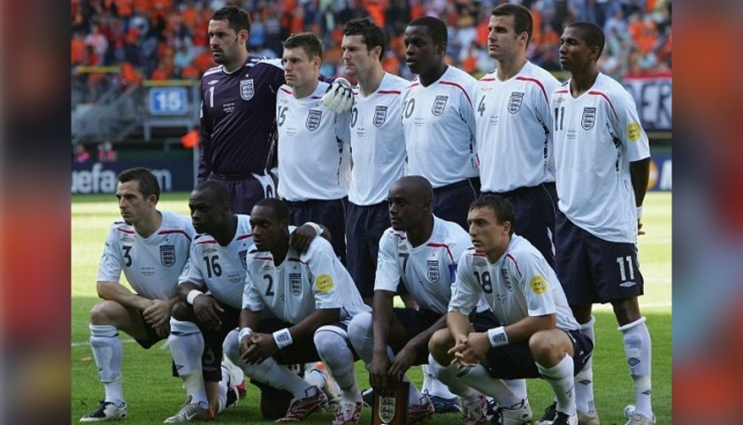England Under 18 Match Shirt, 2007