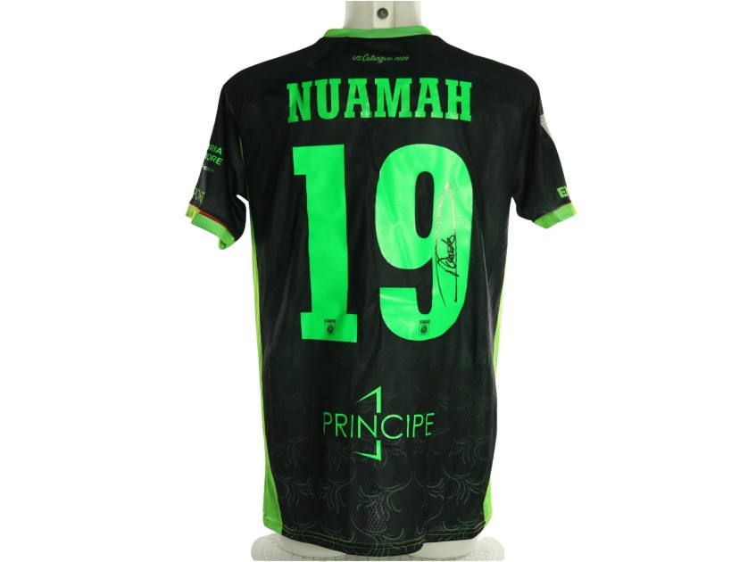 Nuamah's Signed Unwashed Shirt, Padova vs Catanzaro 2026
