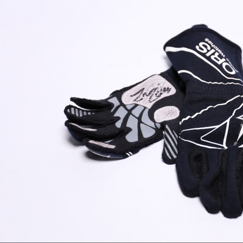 Signed gloves Used by Felipe Massa in 2016 Abu Dhabi GP