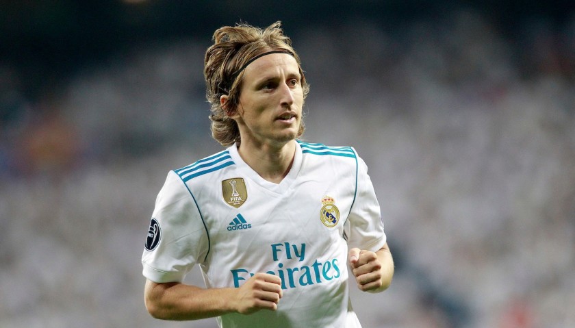 Luka Modric Signed Real Madrid Home Shirt - CharityStars