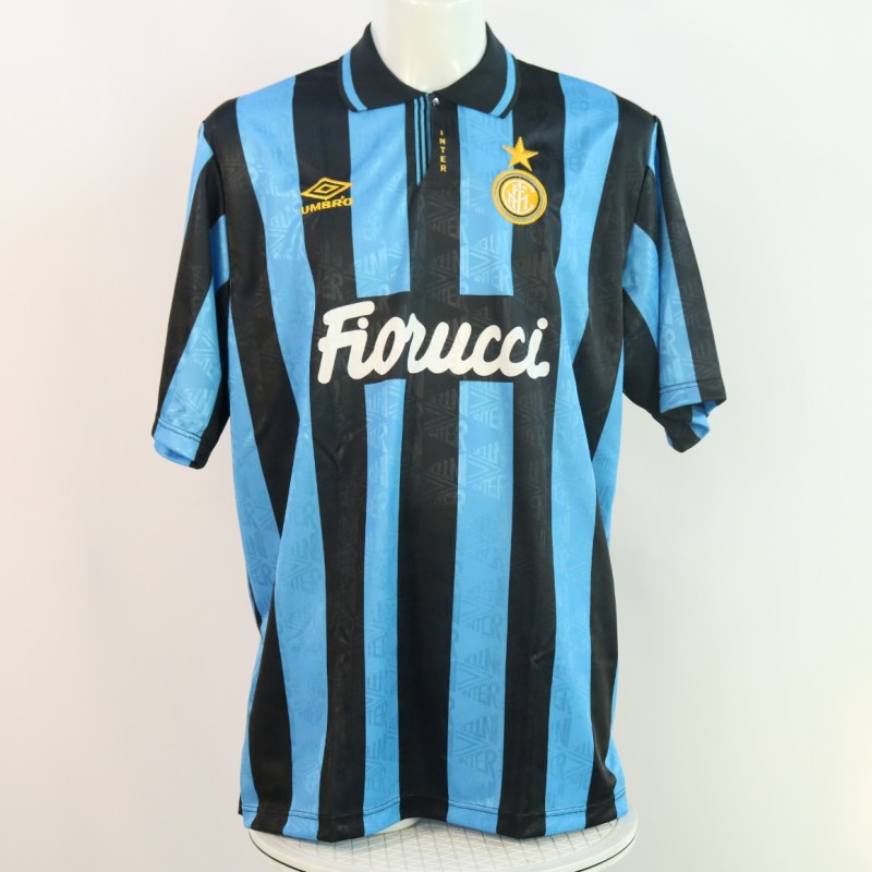 Sosa's Match-Issued Shirt, Juventus vs Inter 1993