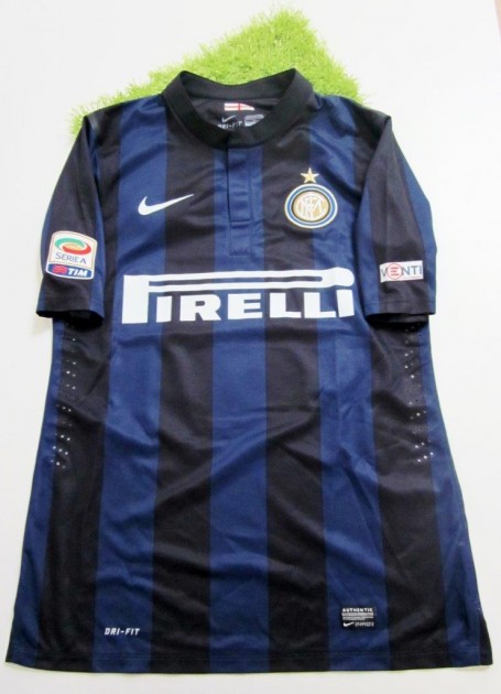 Icardi match issued shirt, Inter-Chievo Verona, Serie A 13/14