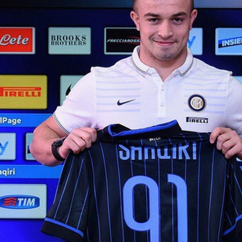 Shaqiri will give you his issued shirt from Inter-Fiorentina