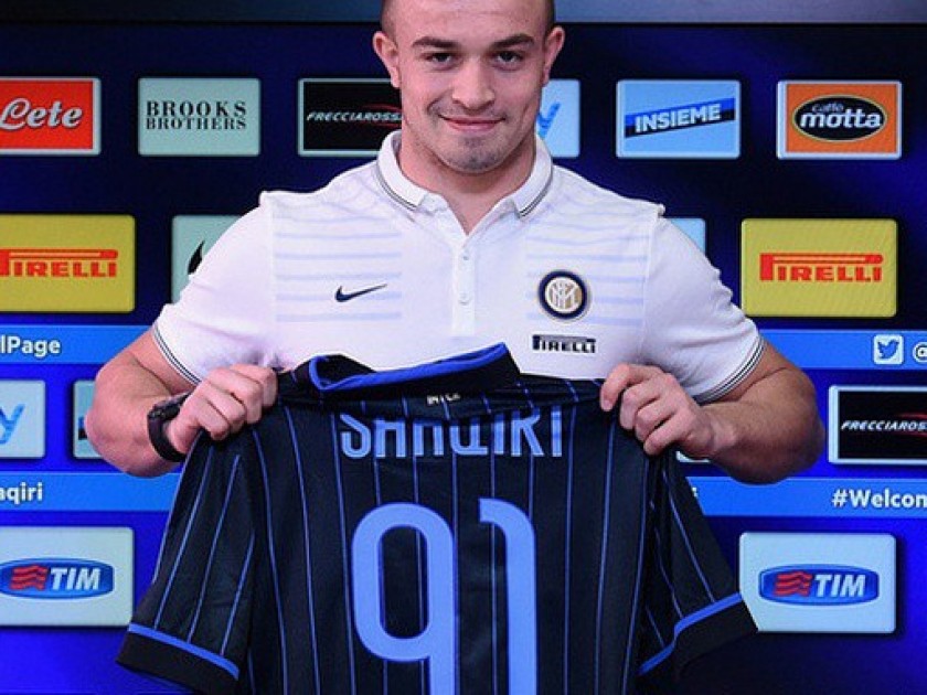 Shaqiri will give you his issued shirt from Inter-Fiorentina