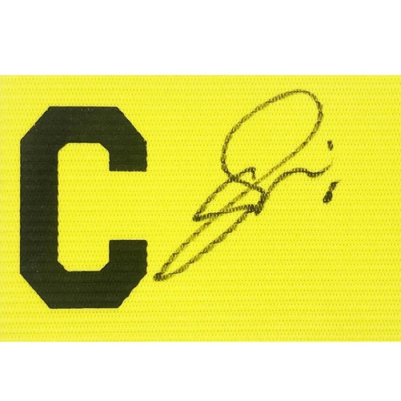 Stefano Sensi Signed Captain Armband 