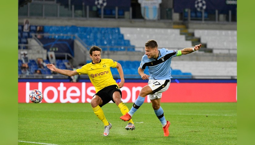 Lazio-Borussia Dortmund 2020 Match Pennant