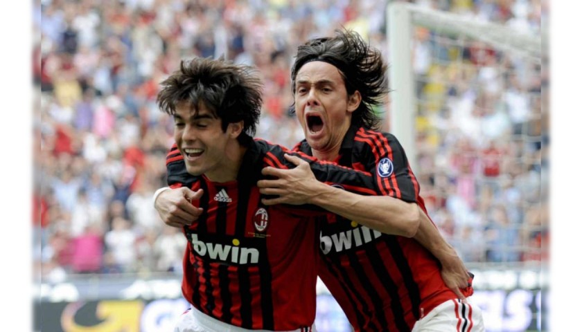 Inzaghi's AC Milan Match Shirt, 2007/08