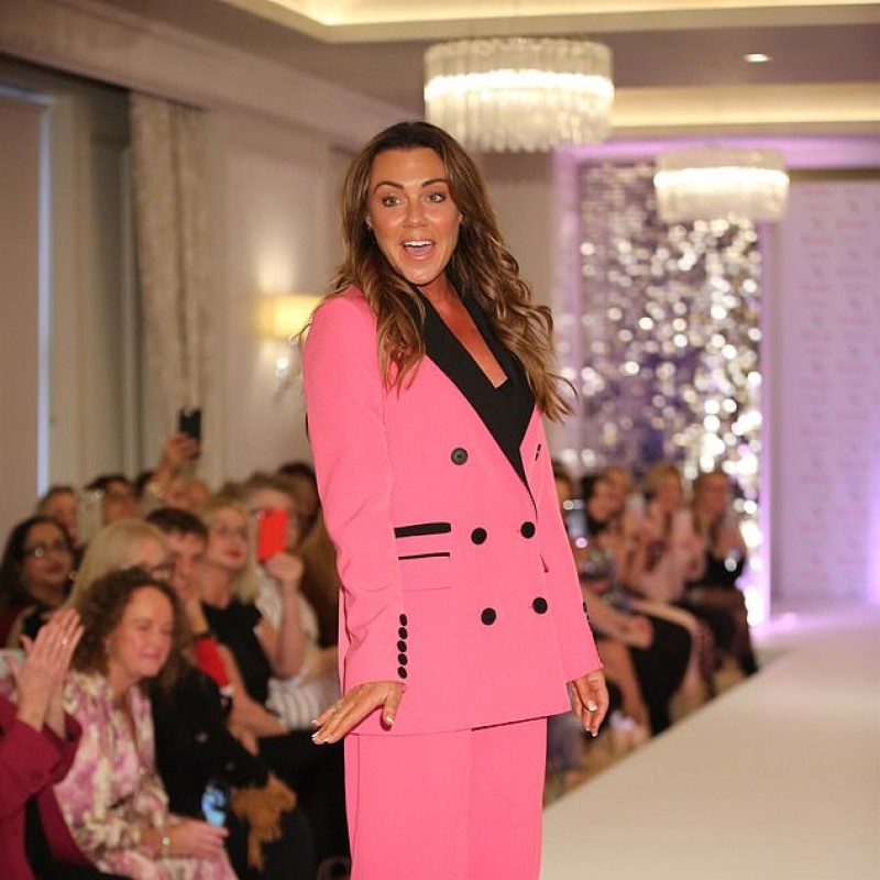 Pink Suit Worn by Michelle Heaton