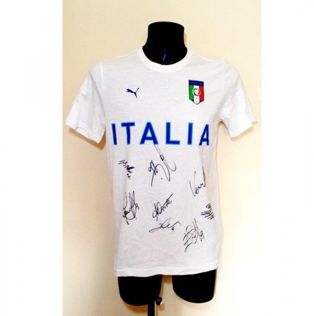 Official Puma Italy T-shirt, signed