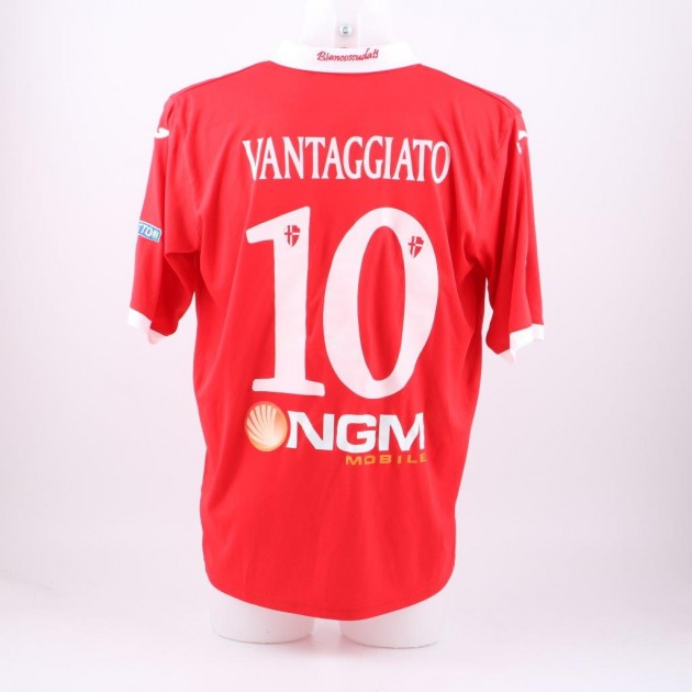 Vantaggiato's Padova match issued/worn shirt, Serie B 2014/2015