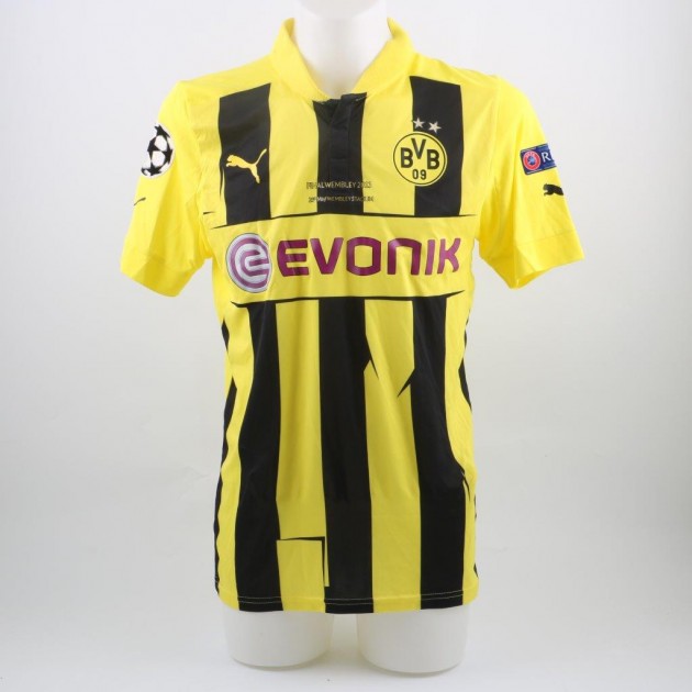 Gotze's issued shirt, 2013 Champions League Final, Bayern Munich-Borussia Dortmund