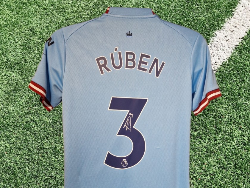 Ruben Dias Signed Manchester City 2022-23 Football Shirt COA