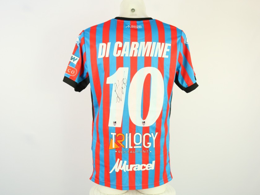 Di Carmine's unwashed Signed Shirt, Catania vs Benevento 2024 