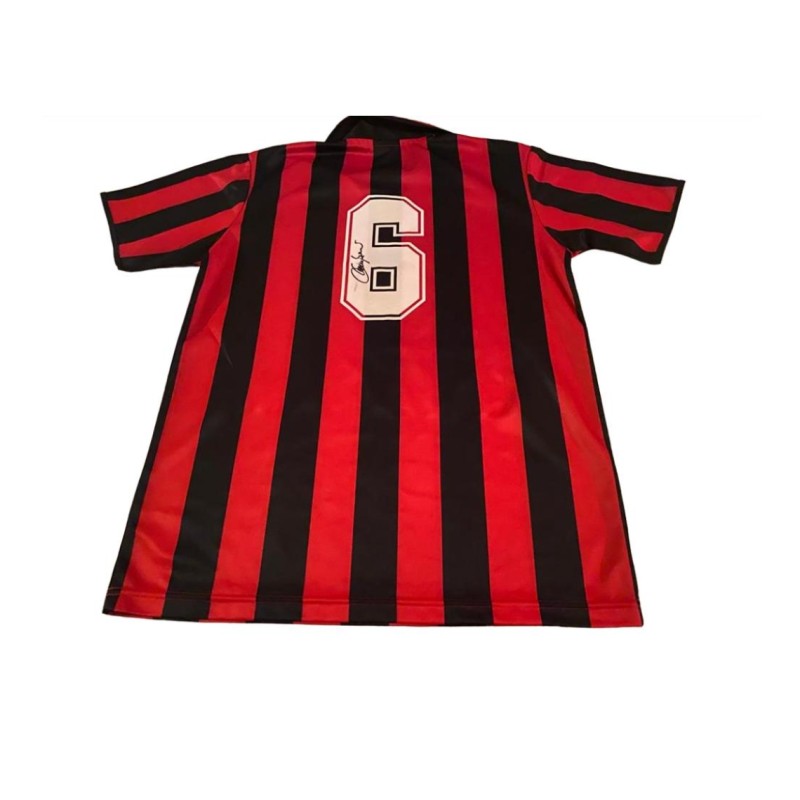 Official Milan Baresi Signed Shirt, 1989/90