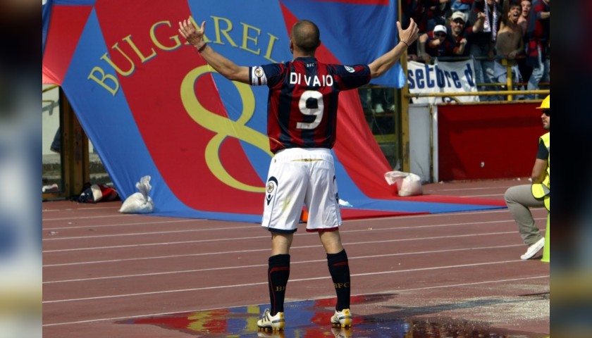 Di Vaio's Bologna Signed Match Shirt, 2009/10 - Centenary