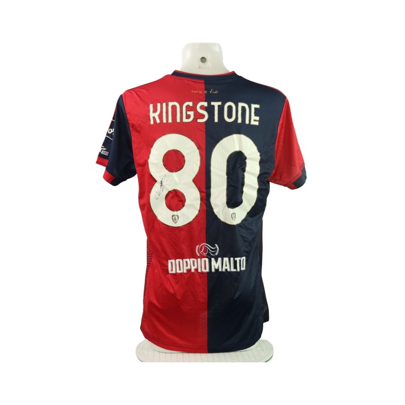 Kingstone's Signed Unwashed Shirt, Juventus vs Cagliari 2024