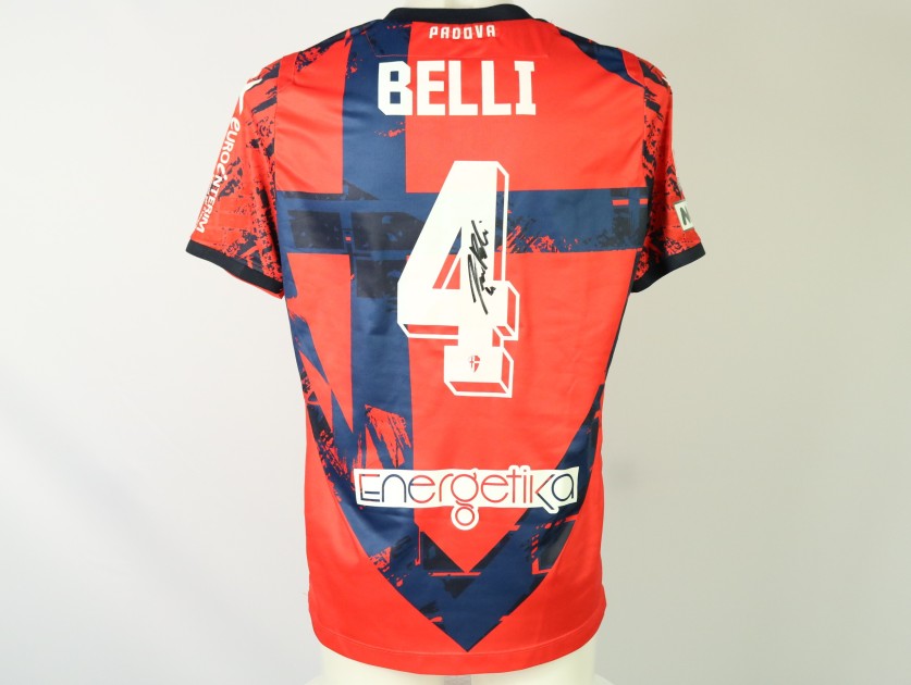 Maglia Belli unwashed Pergolettese vs Padova 2023 - Autografata