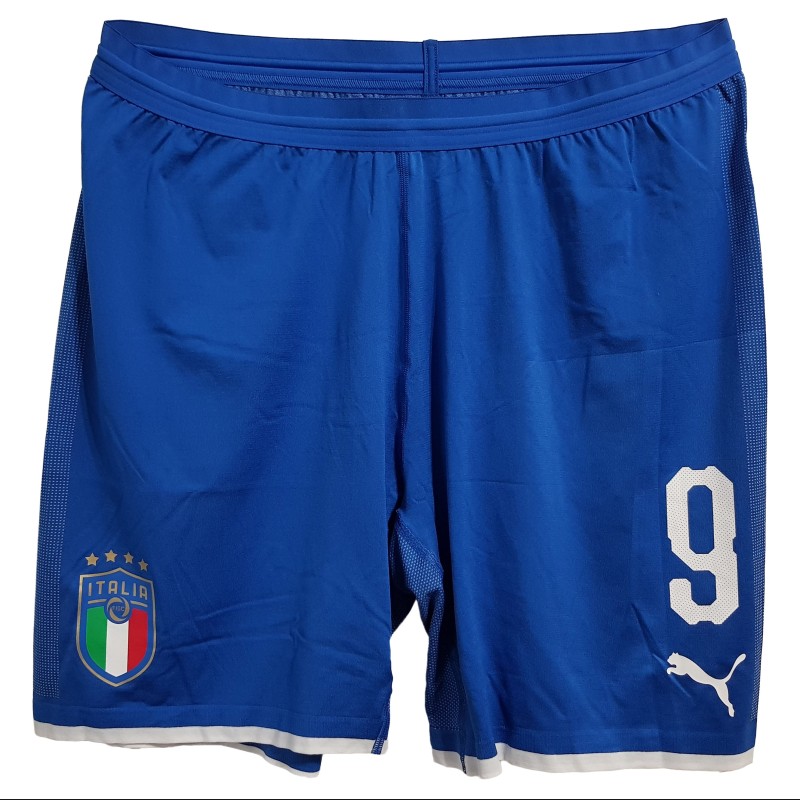 Belotti match shorts, Argentina vs Italy 2018