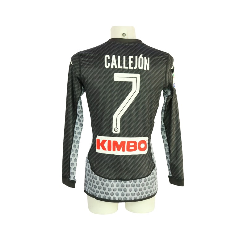 Callejon's Napoli Issued Shirt, 2017/18