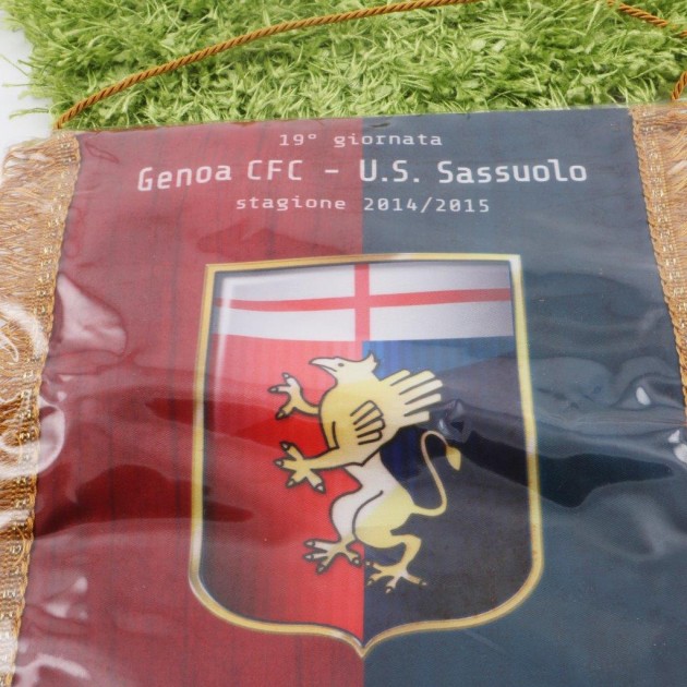 Genoa official pennant, Genoa-Sassuolo Serie A 2014/2015 - 