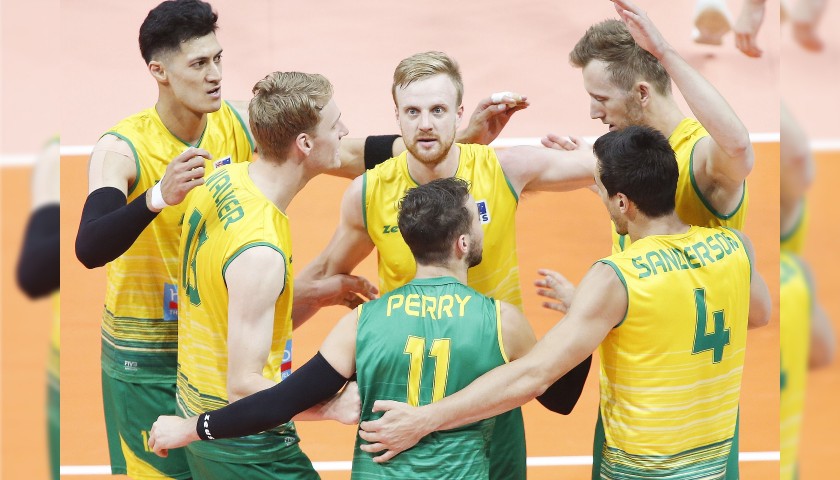 Official FIVB Volleyball Signed by the Australian National Volleyball Team