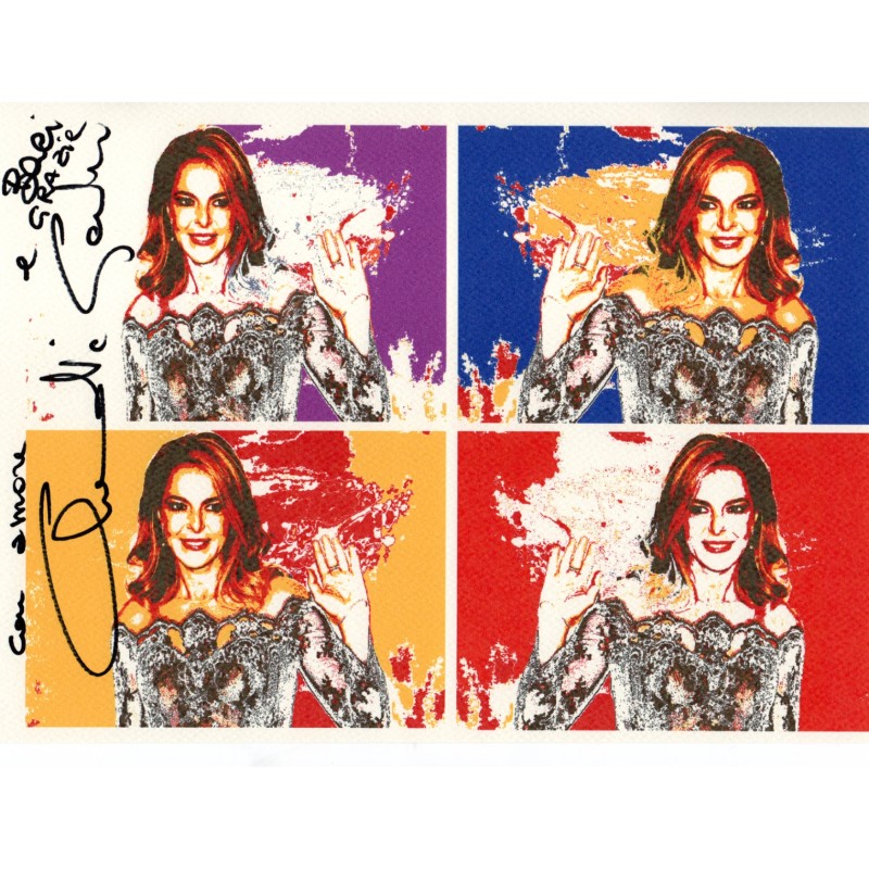 Artwork Limited Edition - Signed by Claudia Gerini