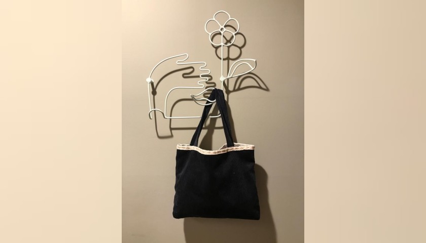 Laura Zagari Handmade Blue Bag