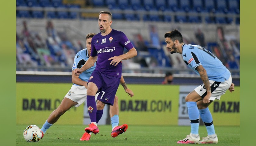 Ribery's Fiorentina Match Kit, 2019/20 - Signed by the Squad