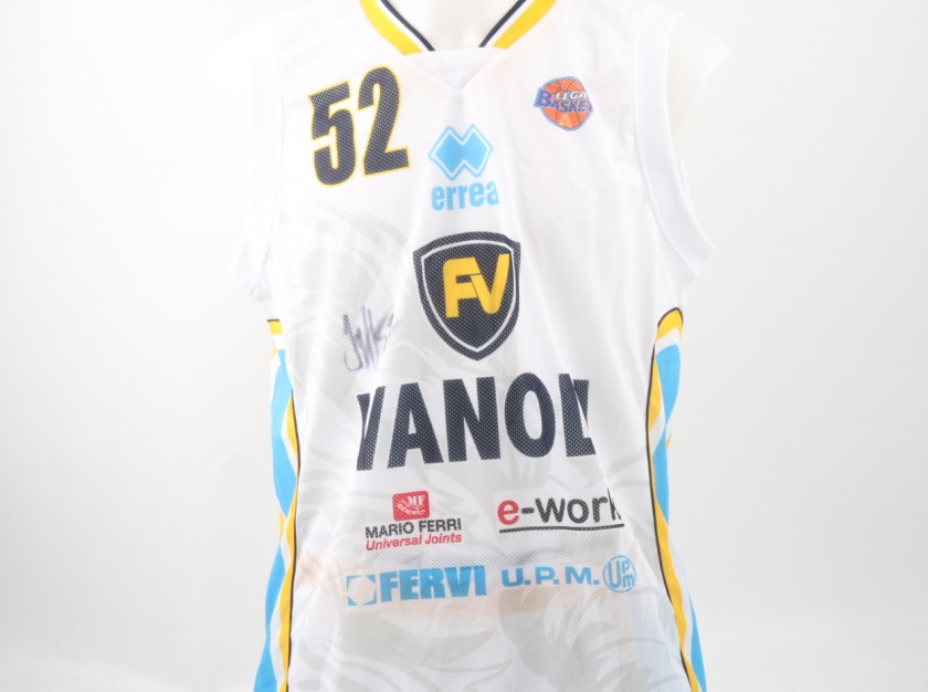 Official Holloway Vanoli Cremona basket shirt - signed