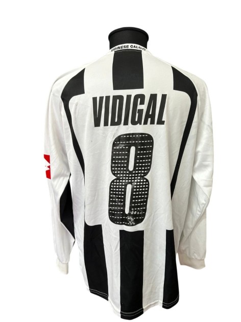Vidigal's Udinese Match-Worn Shirt, TIM Cup 2005/06