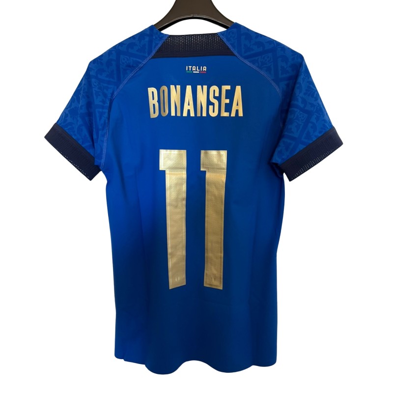 Bonansea's Match-Issued Shirt, Italy vs Croatia - World Cup Qualifiers 2021