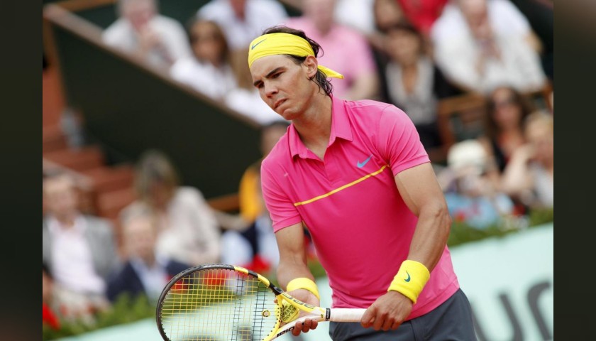 Rafa Nadal's Official Signed Polo Shirt, Roland Garros 2009 