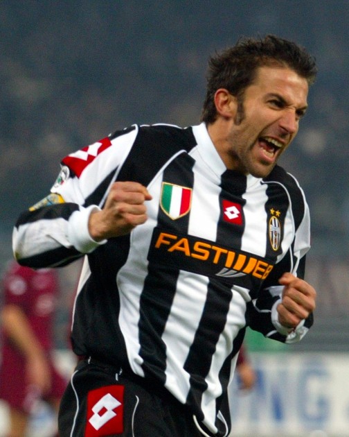 Del Piero s Juventus Match Shirt 2002 03 CharityStars