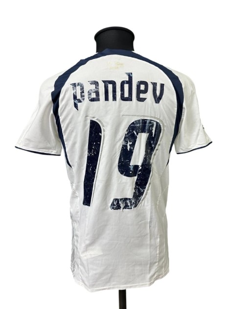 Maglia Indossata Pandev Sampdoria vs Lazio, 2008 - Special Sponsor So.Spe