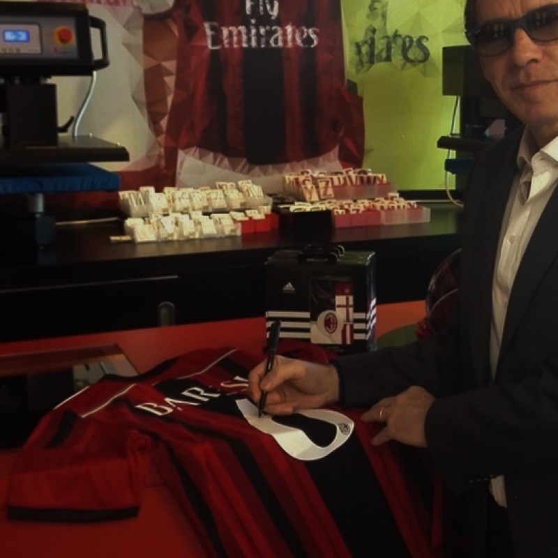 Franco Baresi Milan shirts - signed 
