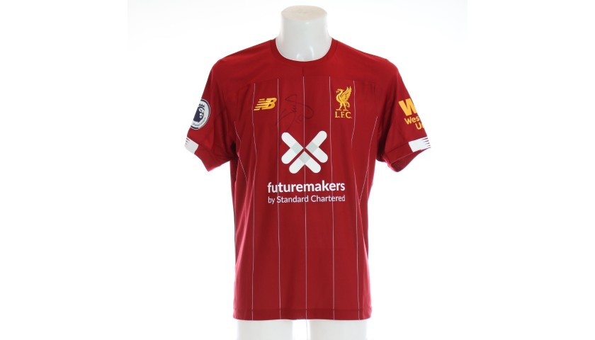 Mané's Issued and Signed Limited Edition 19/20 Liverpool FC Shirt