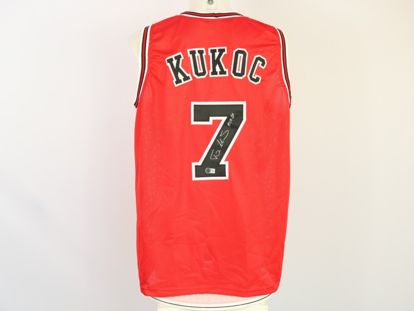 Maglia replica Kukoc Chicago - Autografata + COA