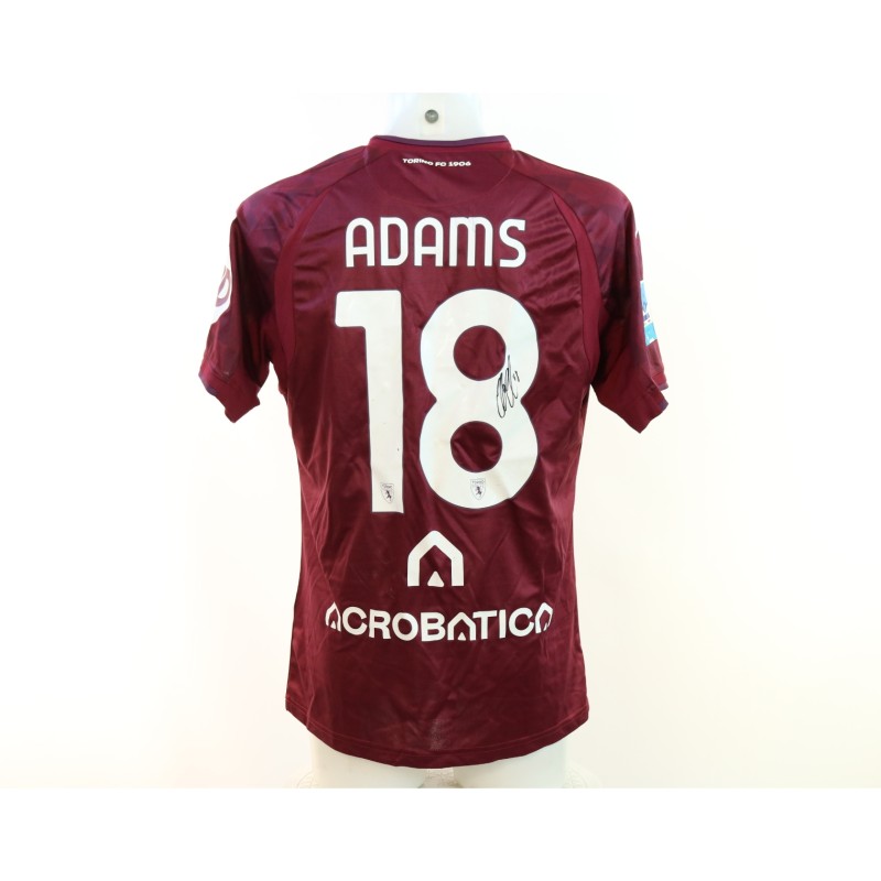 Maglia Adams unwashed Udinese vs Torino 2024 - Autografata