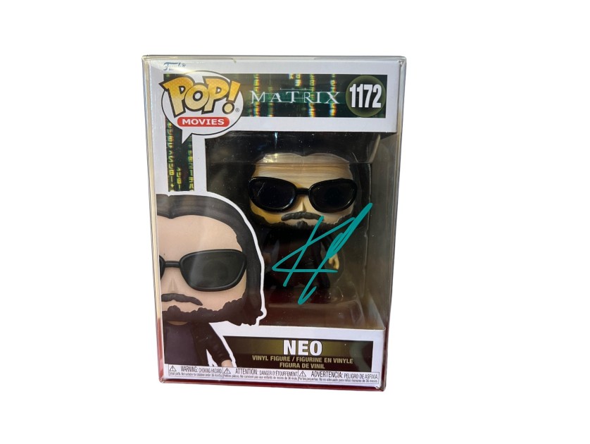 Keanu Reeves 'Matrix' Signed Funko Pop