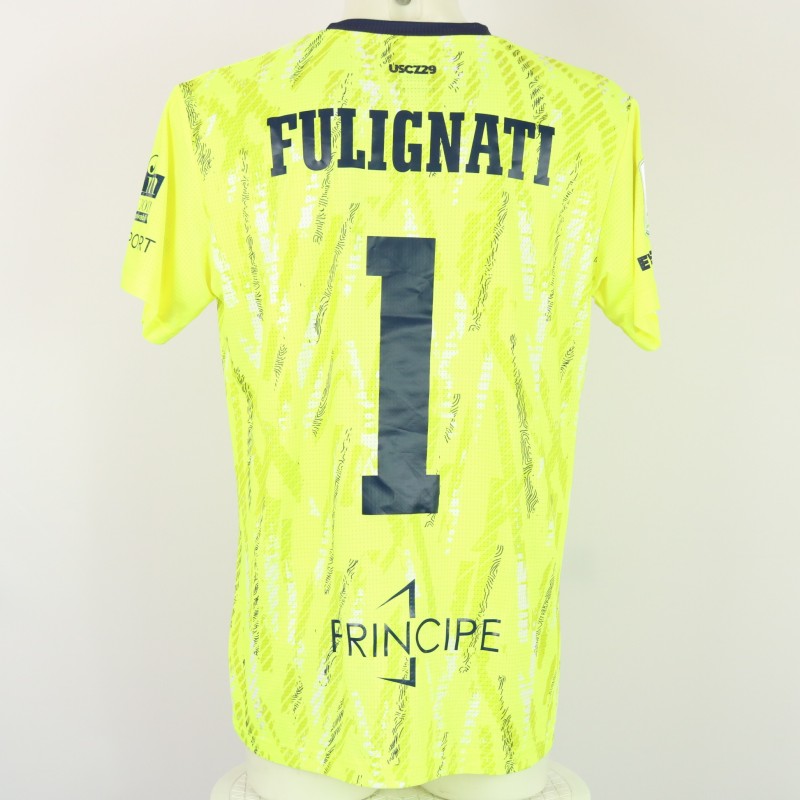 Maglia Fulignati unwashed Catanzaro vs Brescia, Christmas Match 2022