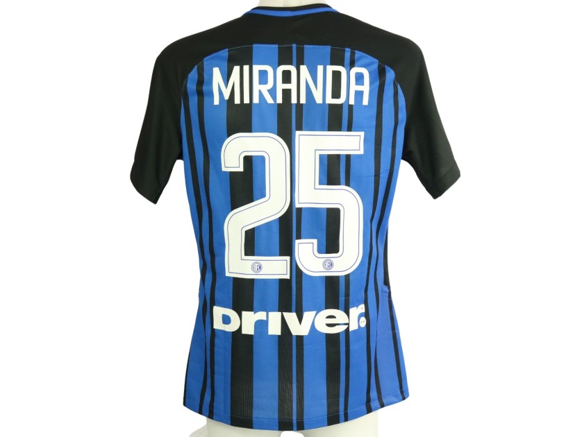 Miranda's Inter Match Shirt, 2017/18