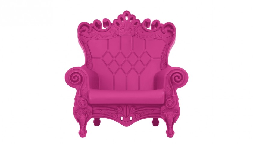 Fuchsia armchair deals